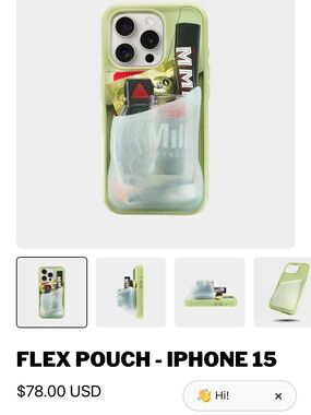 iPhone 15 Pro Ninja Labs Flex Pouch Case